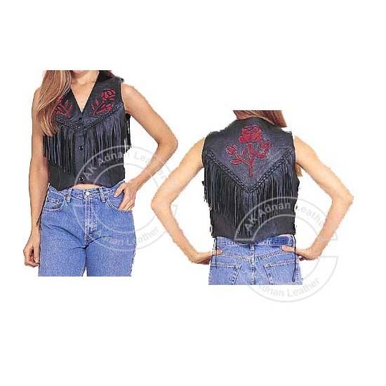 Ladies Motorcycle Vest