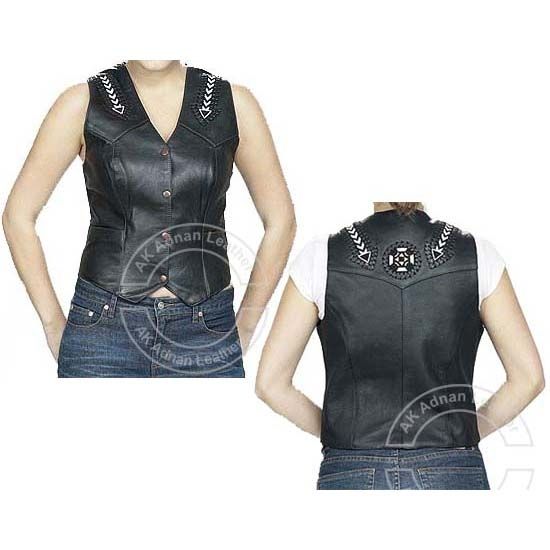 Ladies Motorcycle Vest